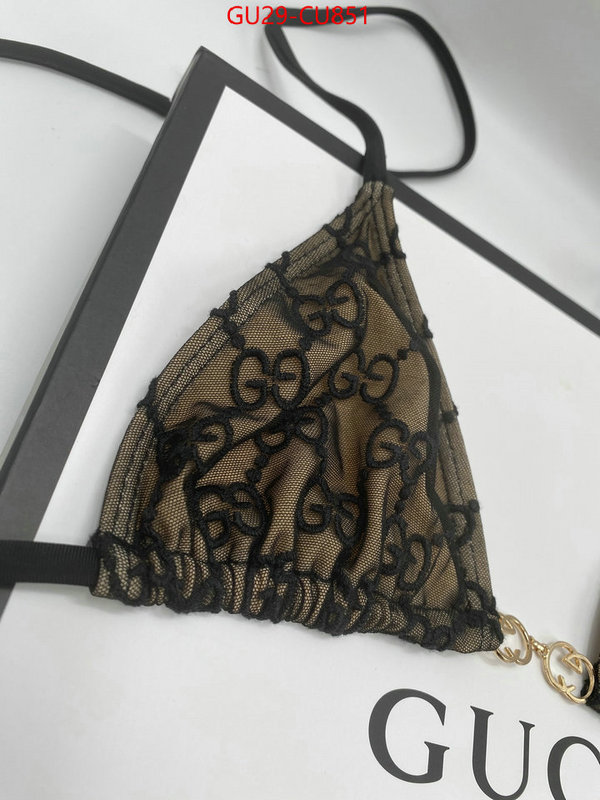 Swimsuit-GUCCI,replica 2023 perfect luxury , ID: CU851,$: 29USD