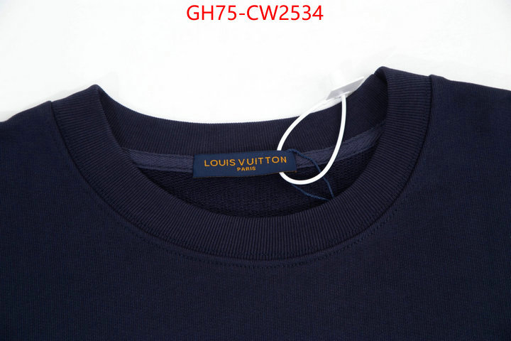 Clothing-LV,fake designer , ID: CW2534,$: 75USD