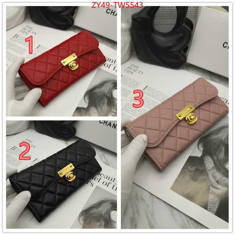 Chanel Bags(4A)-Wallet-,ID: TW5543,$: 49USD