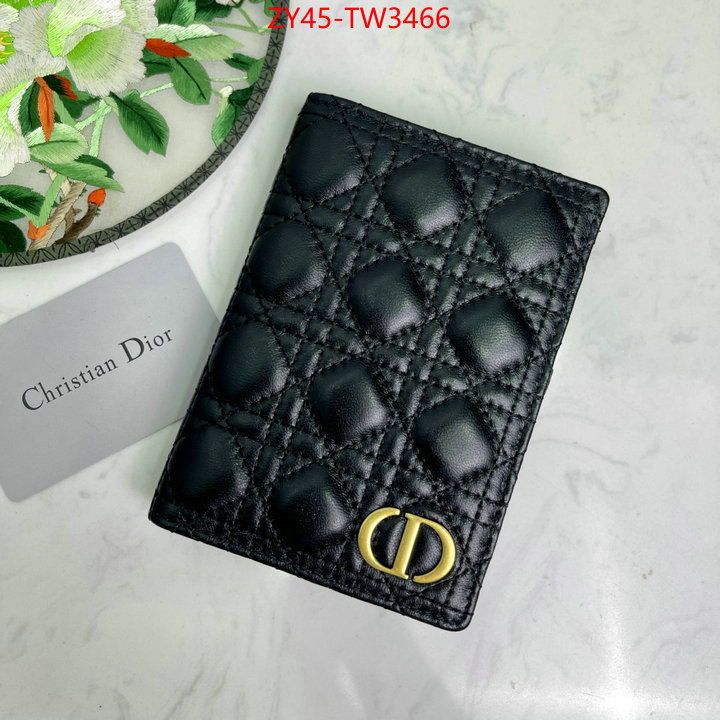 Dior Bags(4A)-Wallet-,ID: TW3466,$: 45USD