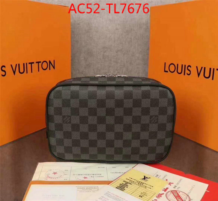LV Bags(4A)-Wallet,ID: TL7676,$: 52USD