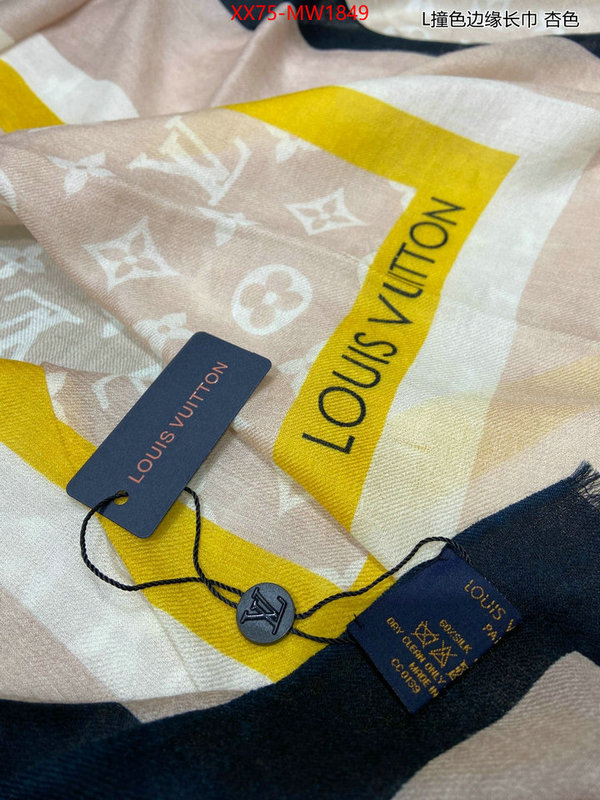 Scarf-LV,customize best quality replica , ID: MW1849,$: 75USD