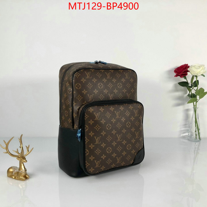 LV Bags(4A)-Backpack-,what ,ID: BP4900,$: 129USD