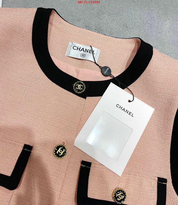 Clothing-Chanel,2023 perfect replica designer , ID: CE4994,$: 175USD