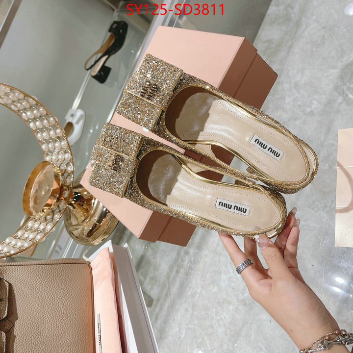 Women Shoes-Miu Miu,best wholesale replica , ID: SD3811,$: 125USD