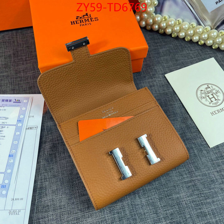 Hermes Bags(4A)-Wallet-,replica 1:1 ,ID: TD6769,$: 59USD