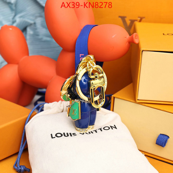 Key pendant-LV,high quality online , ID: KN8278,$: 39USD