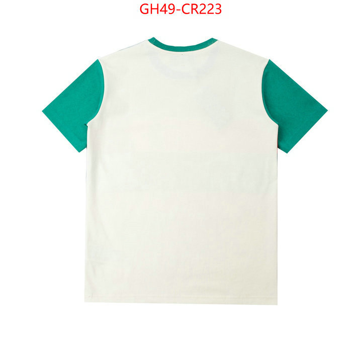 Clothing-Gucci,designer 1:1 replica , ID: CR223,$: 49USD