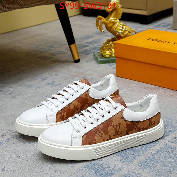 Men Shoes-LV,top perfect fake , ID: SW3191,$: 99USD