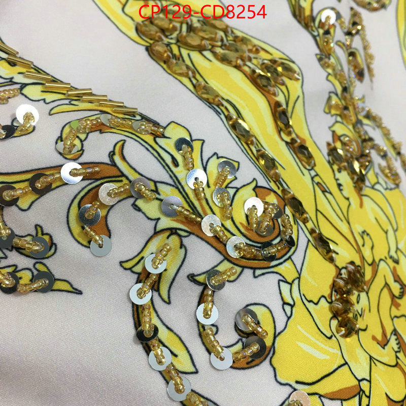 Clothing-Versace,knockoff highest quality , ID: CD8254,$: 129USD