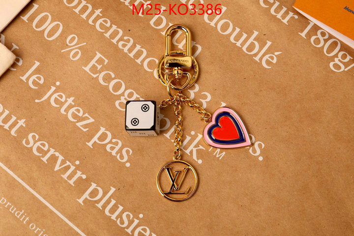 Key pendant-LV,online china ,ID: KO3386,$: 25USD