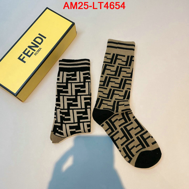 Sock-Fendi,where to find the best replicas , ID: LT4654,$: 25USD