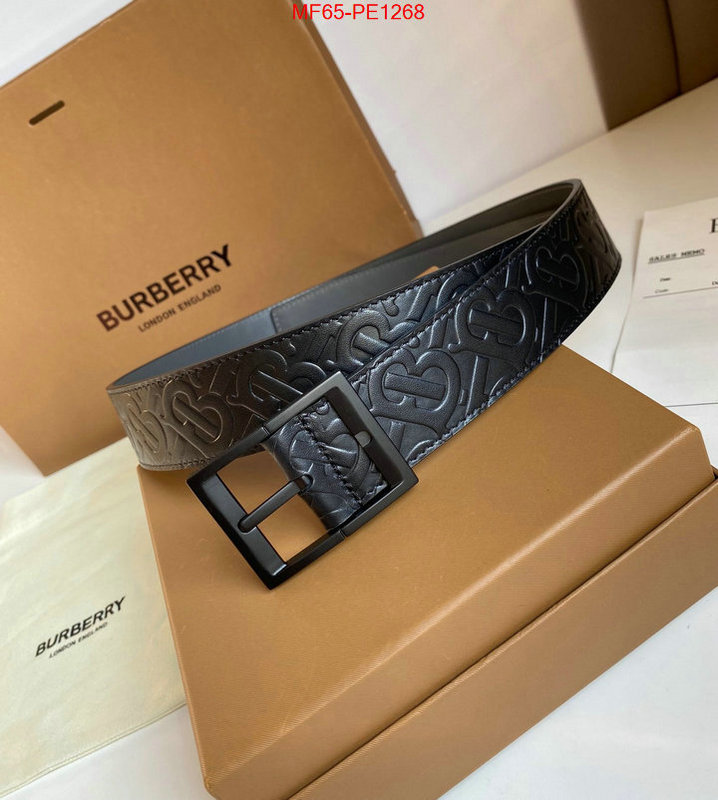 Belts-Burberry,luxury 7 star replica , ID: PE1268,$: 65USD