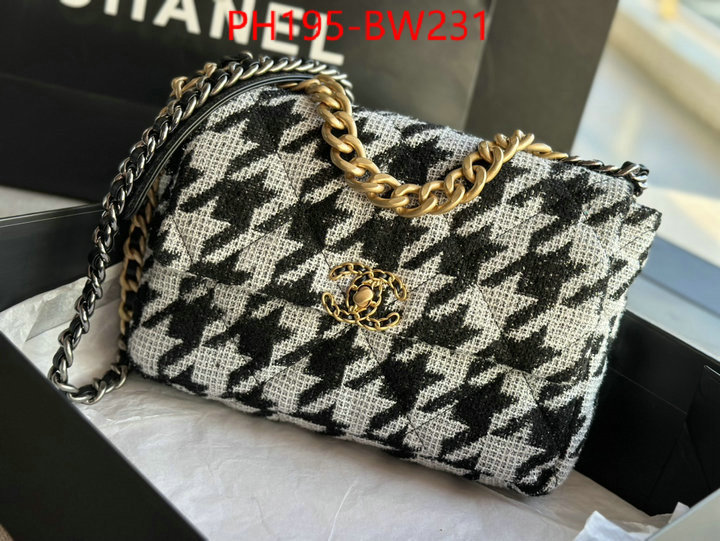 Chanel Bags(TOP)-Diagonal-,ID: BW231,$: 195USD