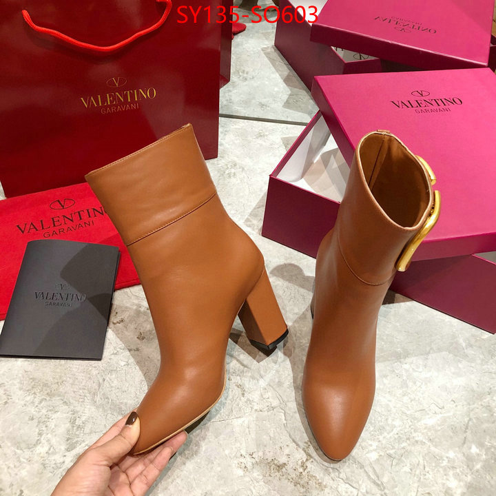 Women Shoes-Valentino,high quality replica , ID: SO603,$: 135USD