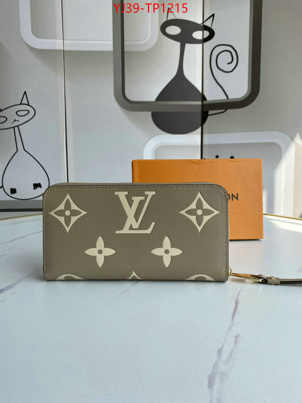 LV Bags(4A)-Wallet,ID: TP1215,$: 39USD