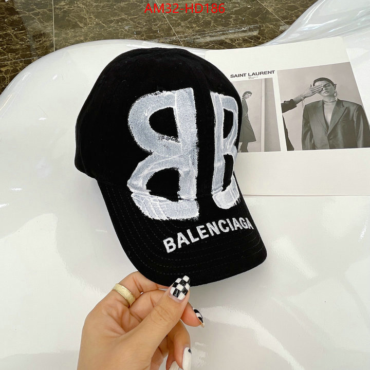 Cap (Hat)-Balenciaga,where to buy the best replica , ID: HD186,$: 32USD