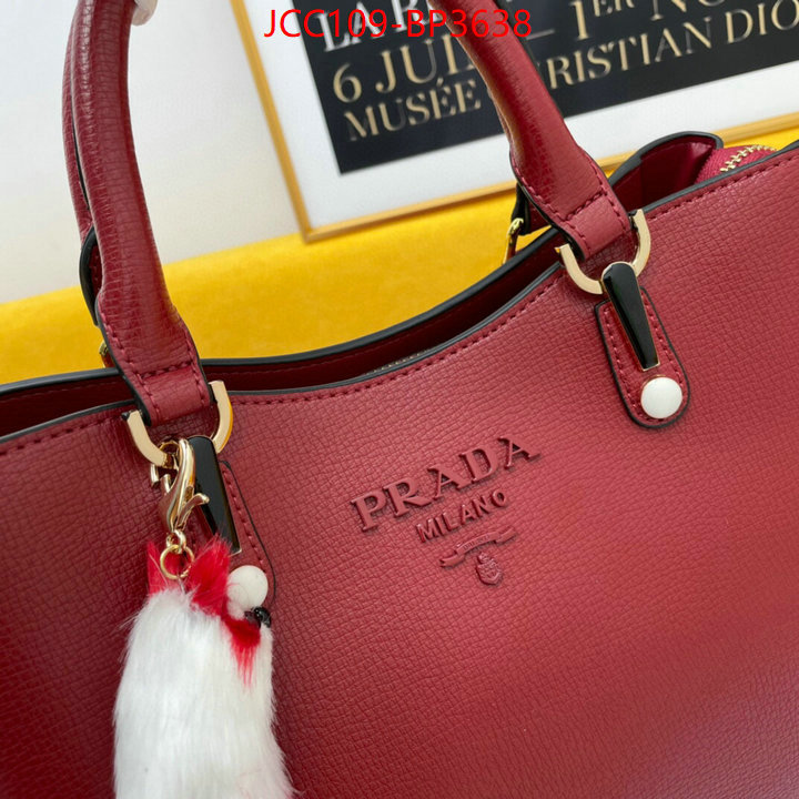 Prada Bags(4A)-Handbag-,2023 perfect replica designer ,ID: BP3638,$: 109USD