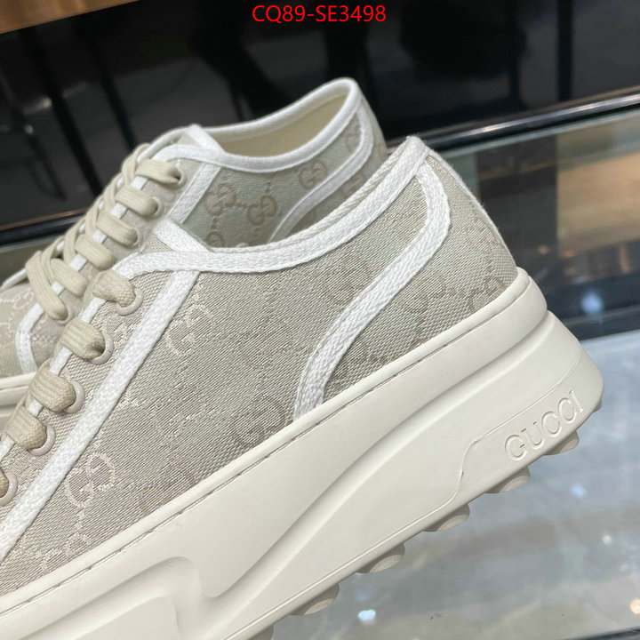 Women Shoes-Gucci,fake aaaaa , ID: SE3498,$: 89USD