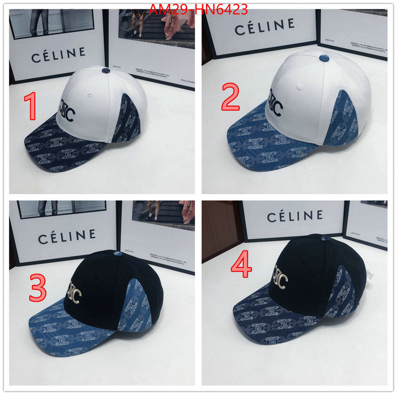 Cap (Hat)-Celine,high quality 1:1 replica , ID: HN6423,$: 29USD