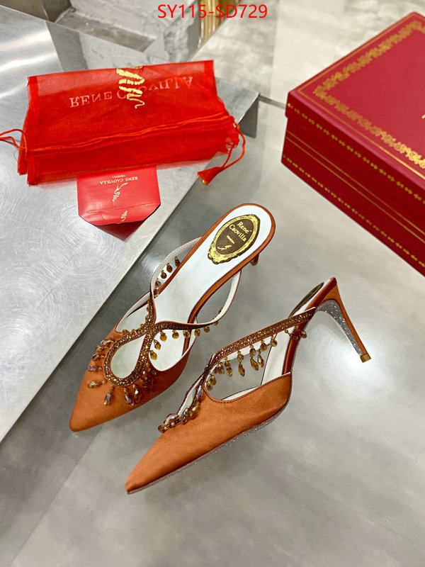 Women Shoes-Rene Caovilla,top sale , ID: SD729,$: 115USD