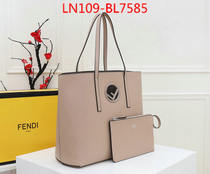 Fendi Bags(4A)-Handbag-,what is a counter quality ,ID: BL7585,$: 109USD