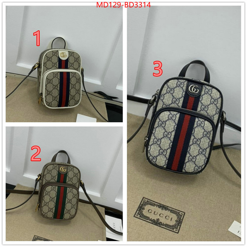 Gucci Bags(TOP)-Ophidia-G,high quality replica designer ,ID: BD3314,$: 129USD