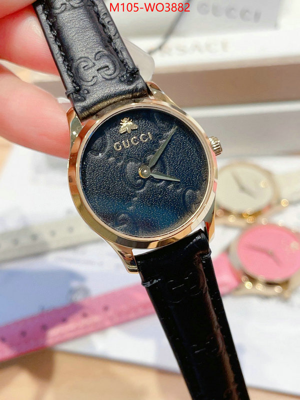 Watch(4A)-Gucci,good quality replica ,ID: WO3882,$: 105USD