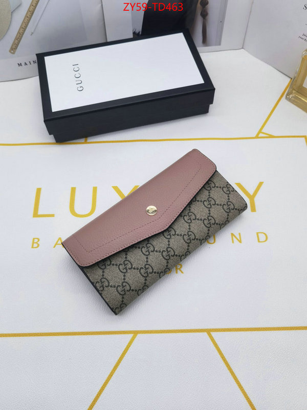 Gucci Bags(4A)-Wallet-,ID: TD463,$: 59USD