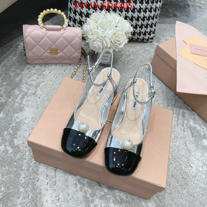 Women Shoes-Miu Miu,replica sale online , ID: SD4205,$: 119USD