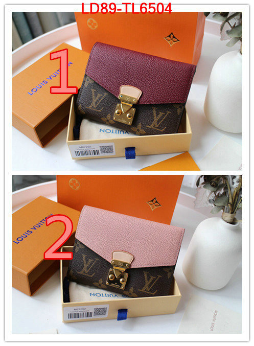 LV Bags(TOP)-Wallet,ID:TL6504,$: 89USD