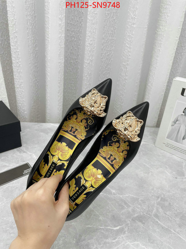 Women Shoes-Versace,aaaaa+ replica designer , ID: SN9748,$: 125USD