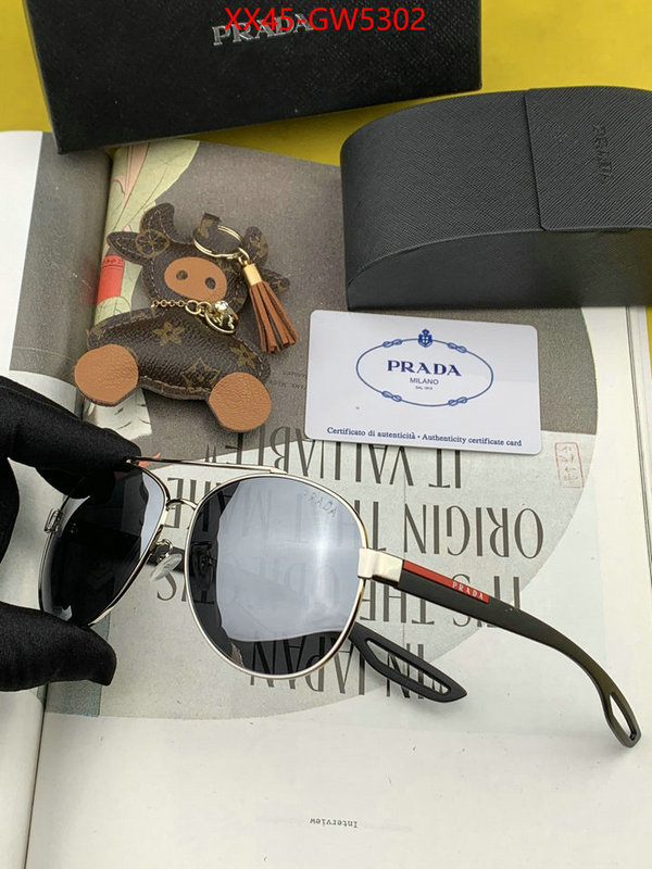 Glasses-Prada,top designer replica , ID: GW5302,$: 45USD