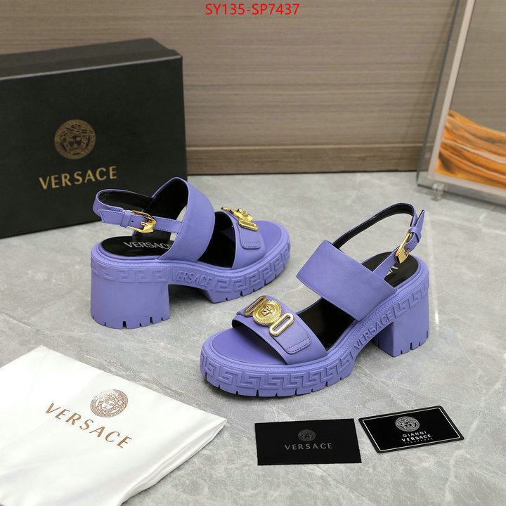 Women Shoes-Versace,fake designer , ID: SP7437,$: 135USD