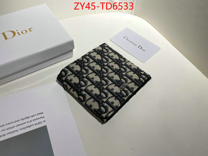 Dior Bags(4A)-Wallet-,ID: TD6533,$: 45USD