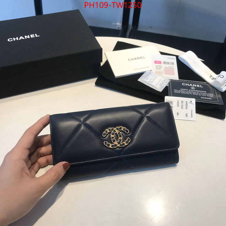 Chanel Bags(TOP)-Wallet-,ID: TW1250,$: 109USD