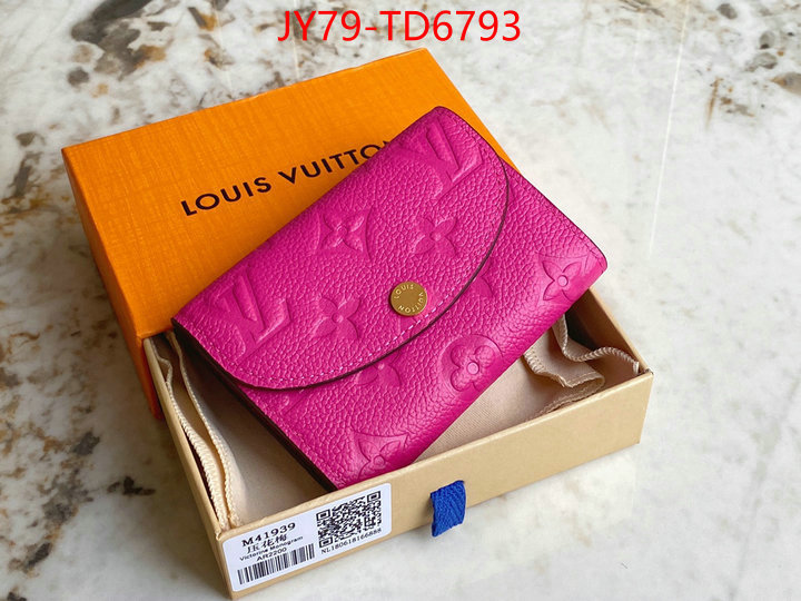 LV Bags(TOP)-Wallet,ID: TD6793,$: 79USD