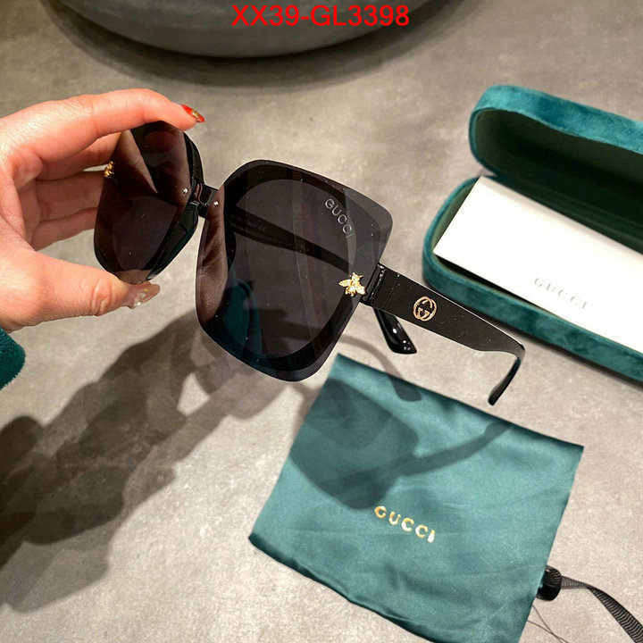 Glasses-Gucci,best quality designer , ID: GL3398,$: 39USD