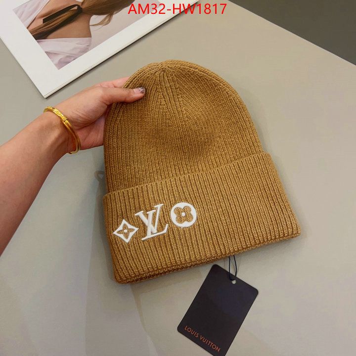 Cap (Hat)-LV,high quality designer replica , ID: HW1817,$: 32USD