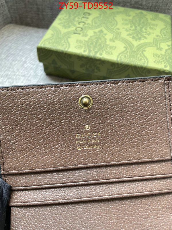 Gucci Bags(4A)-Wallet-,highest quality replica ,ID: TD9552,$: 59USD