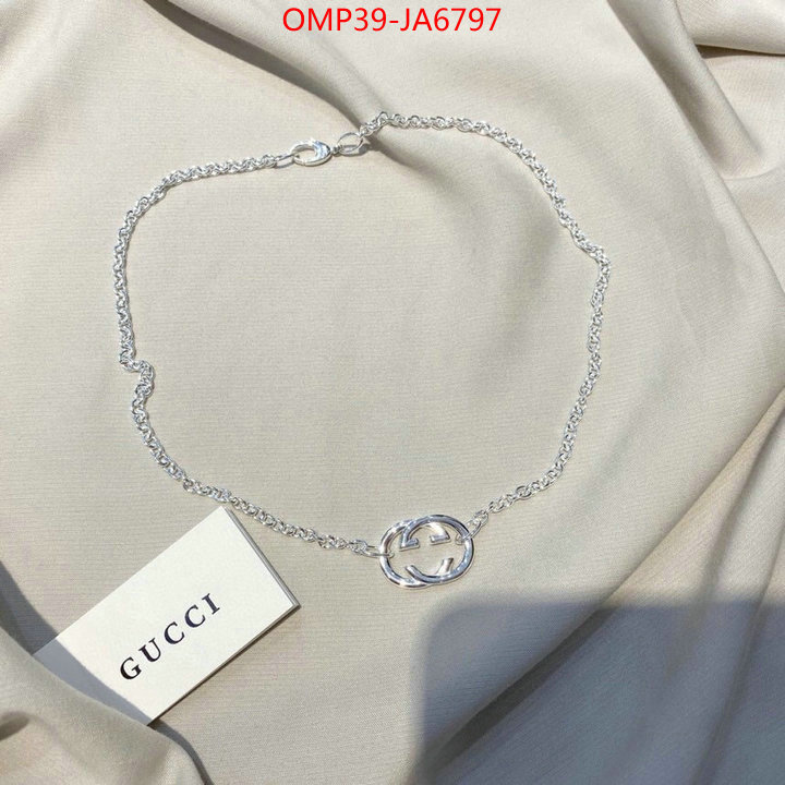 Jewelry-Gucci, ID: JA6797 ,cheap wholesale,$: 39USD