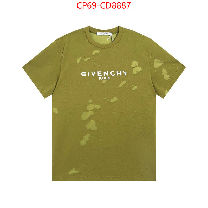 Clothing-Givenchy,2023 aaaaa replica customize ,ID: CD8887,$: 69USD