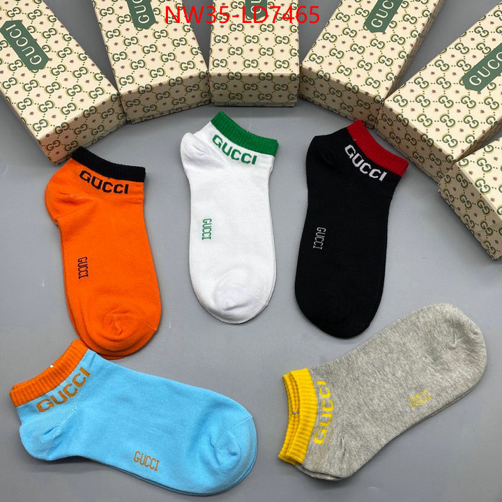 Sock-Gucci,good quality replica , ID: LD7465,$: 35USD