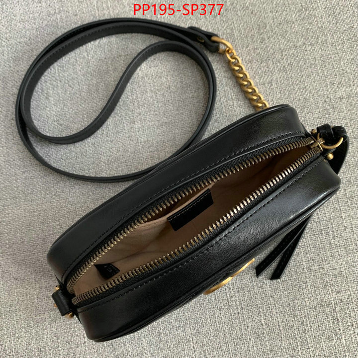 Gucci Bags(TOP)-Marmont,ID: BP377,$: 195USD