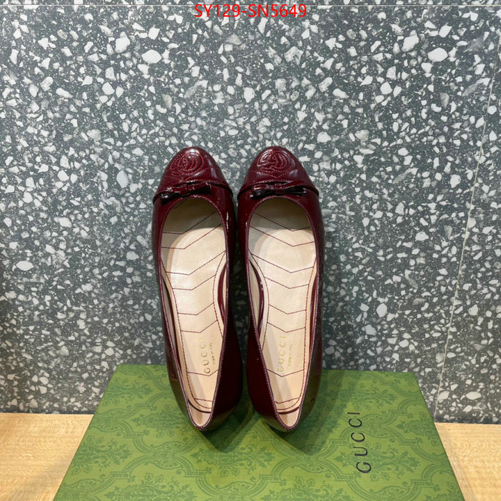 Women Shoes-Gucci,7 star quality designer replica , ID: SN5649,$: 129USD