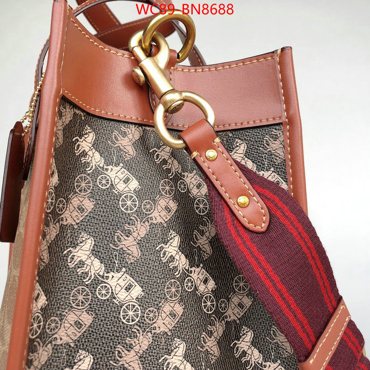 Coach Bags(4A)-Tote-,where can i find ,ID: BN8688,$: 89USD