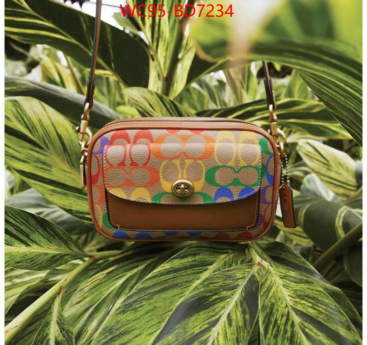 Coach Bags(4A)-Diagonal,buy 1:1 ,ID: BD7234,$: 95USD