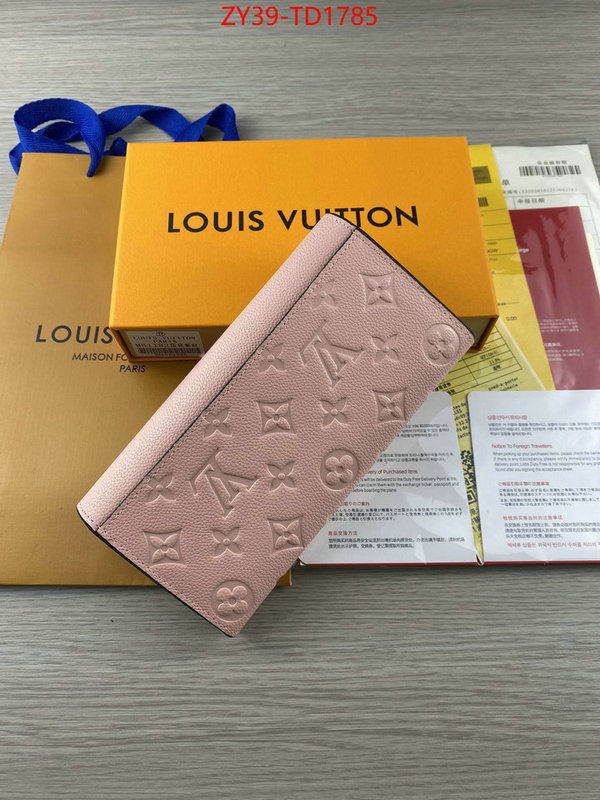 LV Bags(4A)-Wallet,ID: TD1785,$: 39USD