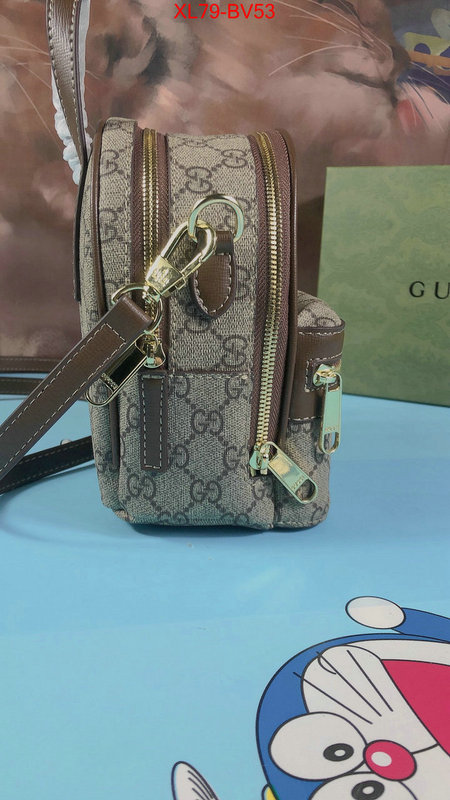 Gucci Bags(4A)-Backpack-,replica aaaaa+ designer ,ID: BV53,$: 79USD