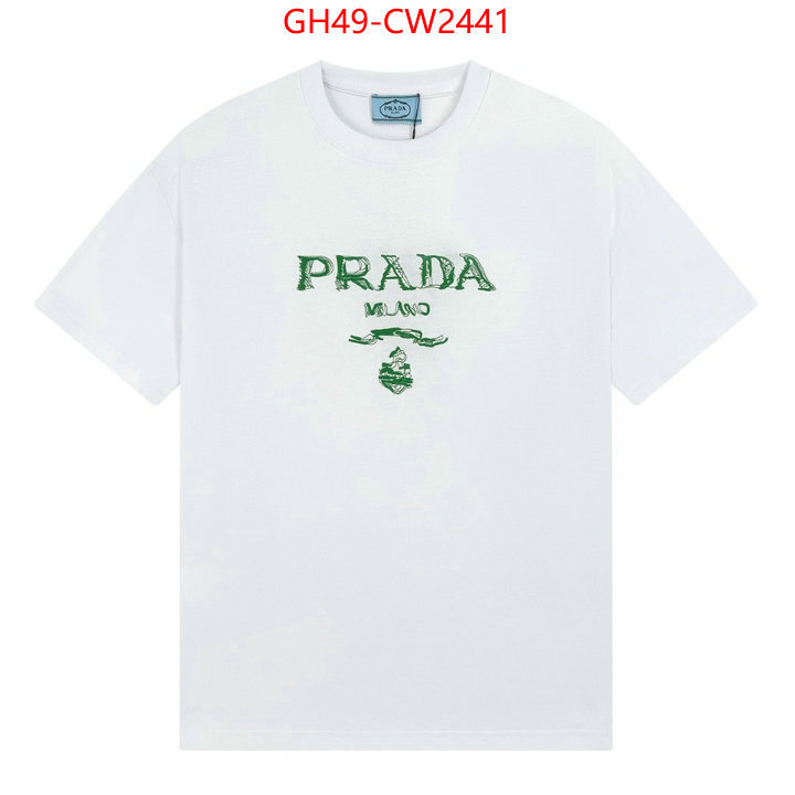 Clothing-Prada,luxury shop , ID: CW2441,$: 49USD